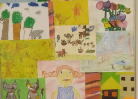 Prace plastyczne uczniów SPS346