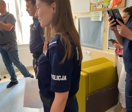 Spotkanie z policjantami w SPS346