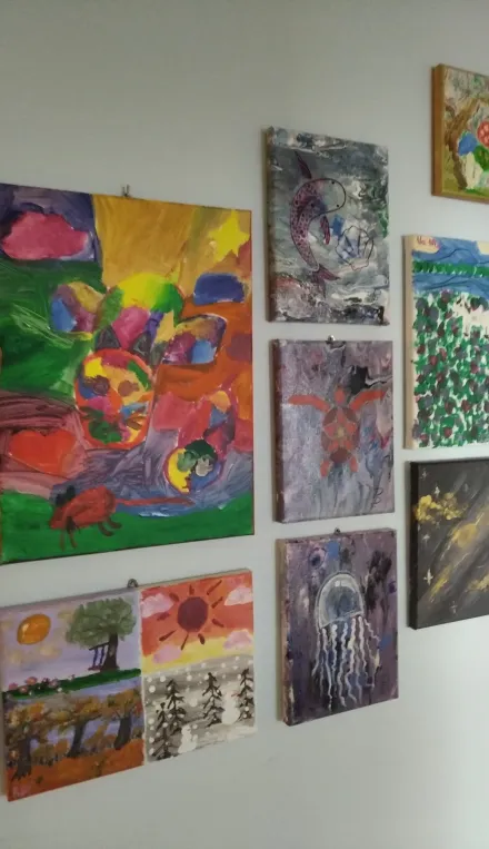 Prace plastyczne uczniów SPS346